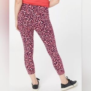 Girl's Junior Athletic Works Performance Leopard Print Pink